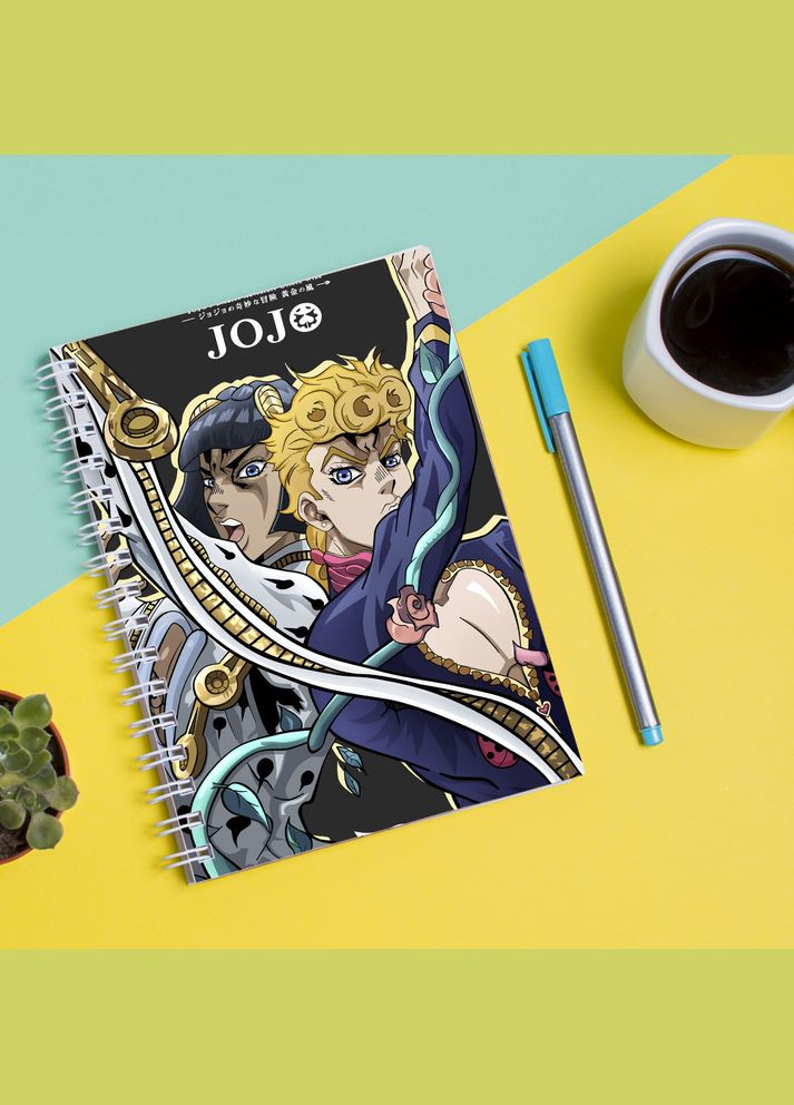 Скетчбук Sketchbook (блокнот) для малювання з принтом oJo's Bizarre Adventure - Неймовірні пригоди ДжоДжо 5 Кавун блокнот для малювання (316133490)