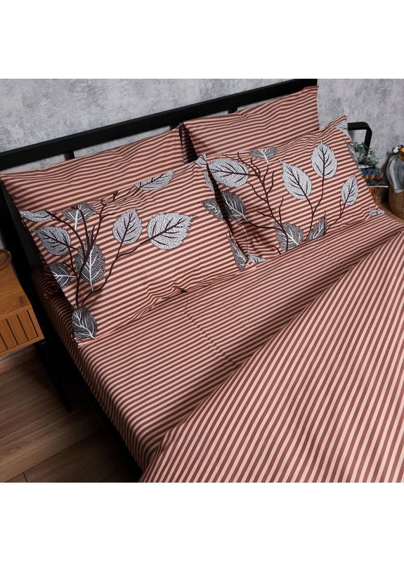 Комплект постельного белья Бязь Gold Люкс «» King Size 220x240 наволочки 2х40х60 (MS-820005880) Moon&Star Autumn Leaves (356116711)