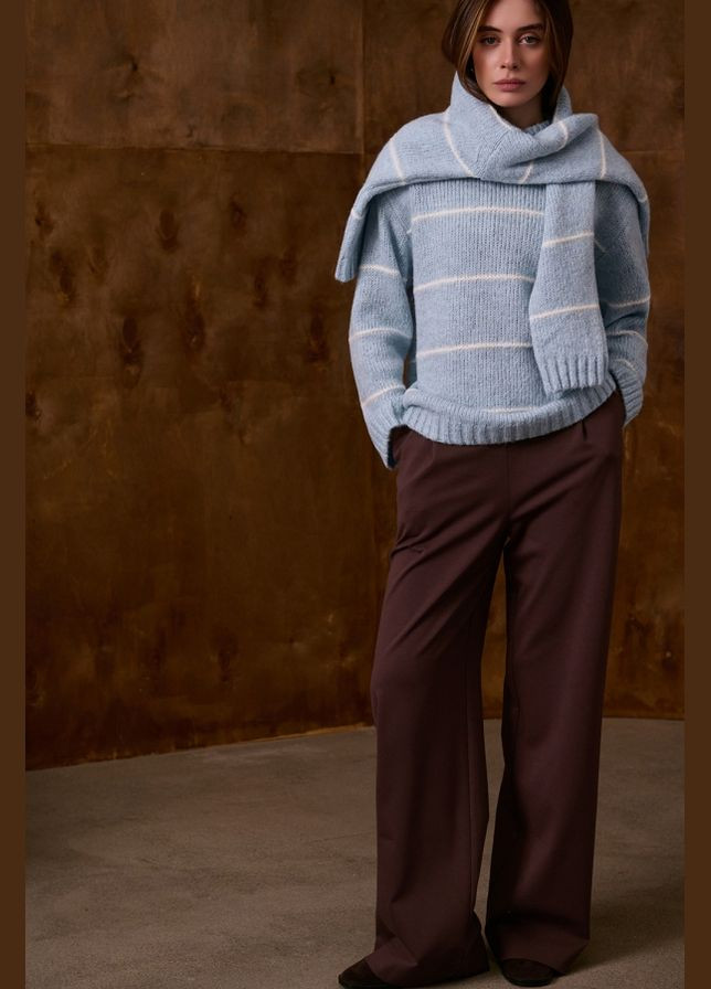 Комбінований демісезонний светр 2809 Bellise