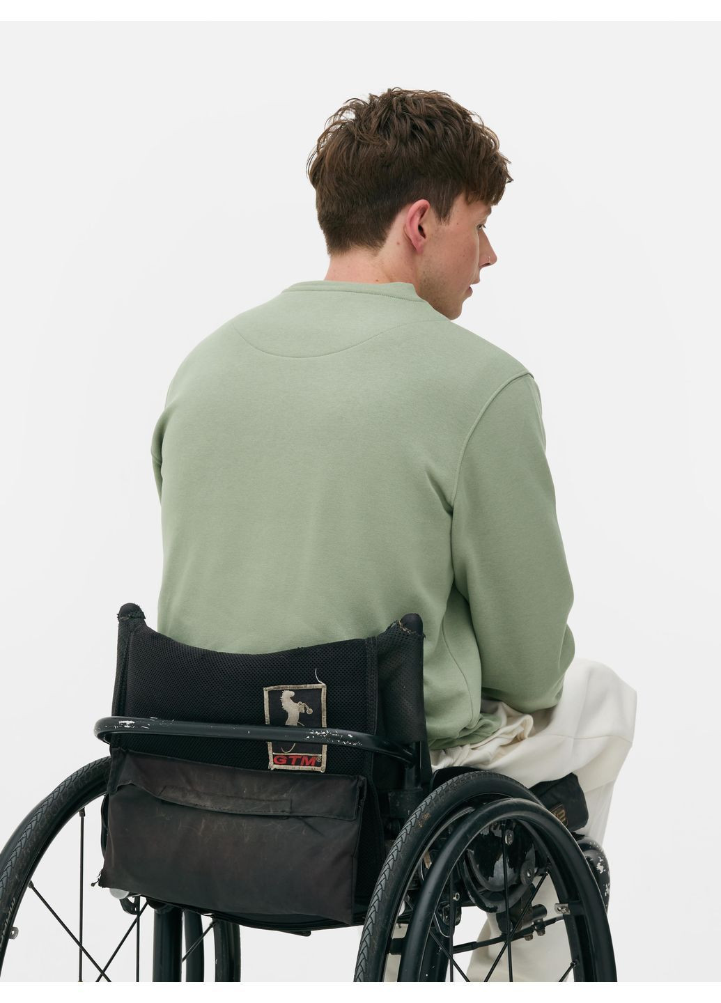 Світло-зелений світшот фліс,світло-зелений, Primark (368151064)