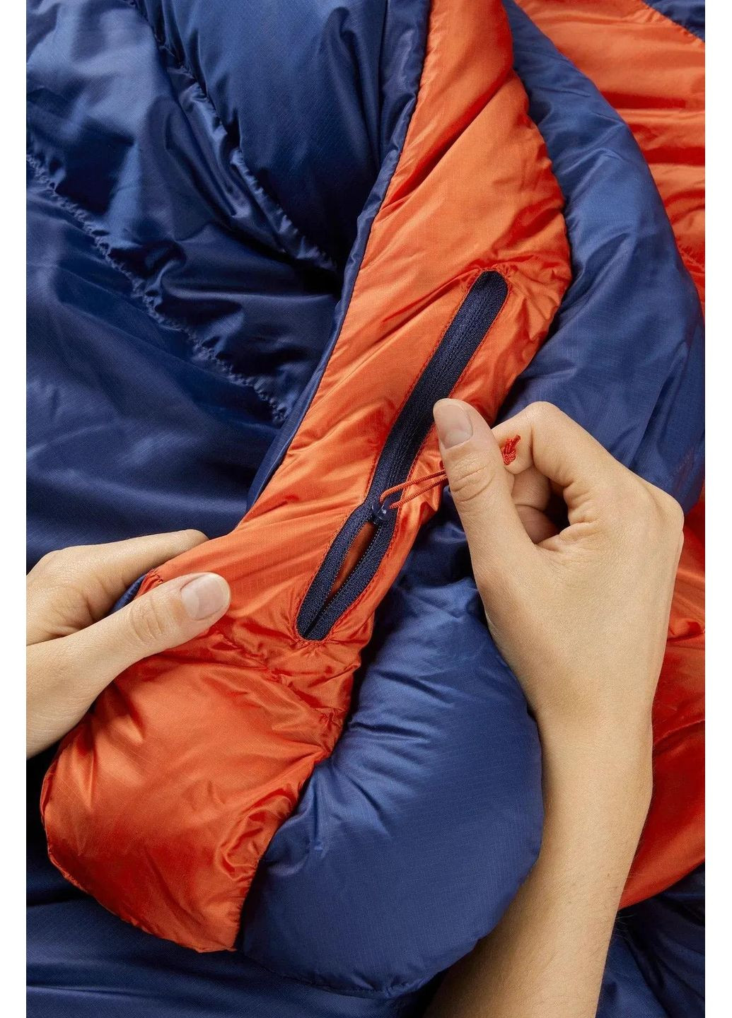 Спальний мішок жіночий Ascent 700 Wmns, (-9°C), 200 см - Left Zip, Nightfall Blue Rab (334673016)