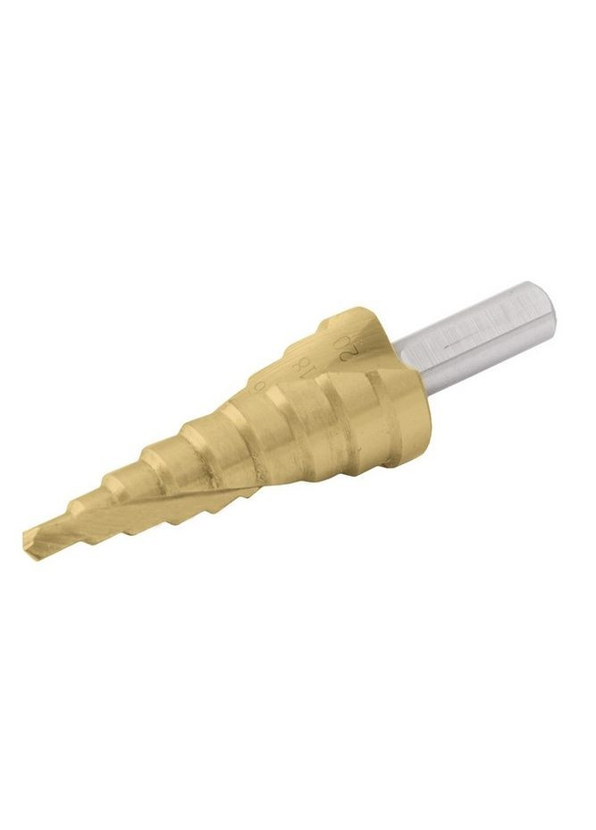 Свердло для металу, ступінчасте, HSS, 4-20 мм, 9 сходинок. Gold (6-00-420) Granite (340911537)