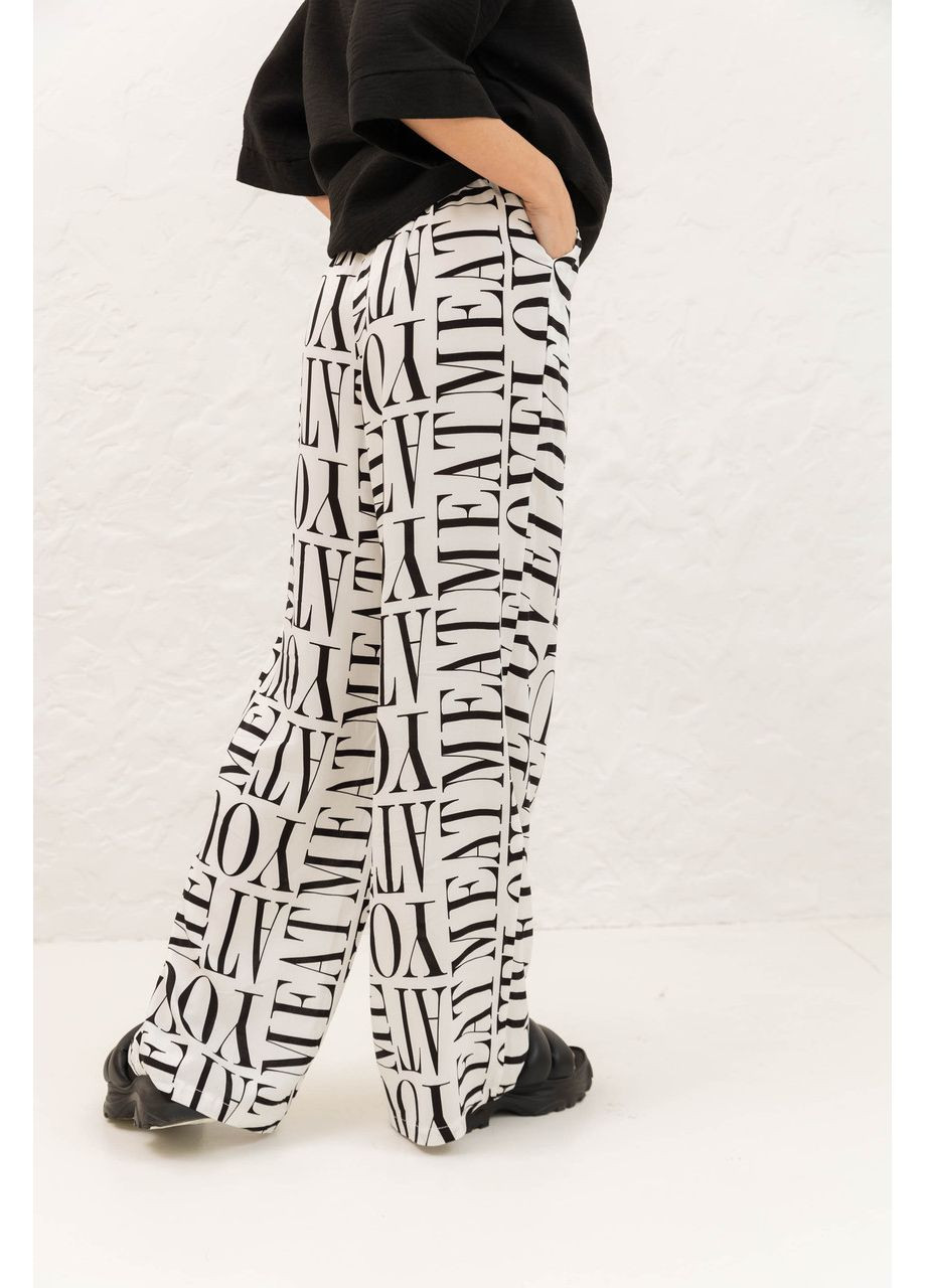 Летние брюки принт Seventeen (355264910)