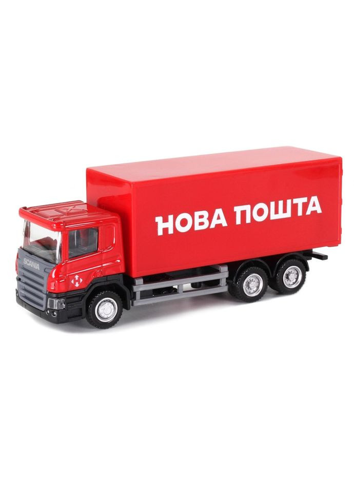Автомодель детская Scania "Новая Почта" 250414U, масштаб 1:64 TechnoDrive (366976910)