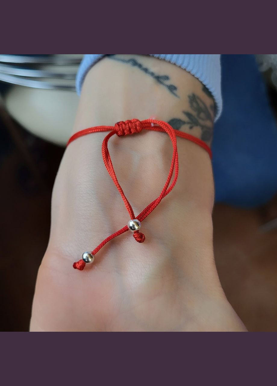 Серебряный браслет Оберег Клевер без камней серебро 925 пробы Родированное 75144 1.95г Nobrand (363969134)