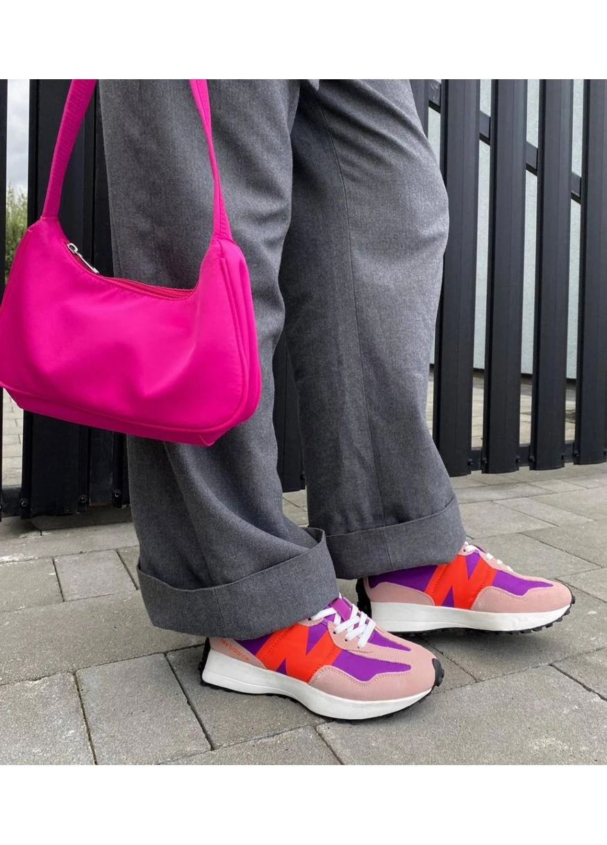 КРОСІВКИ ЖІНОЧІ NEW BALANCE 327 PURPLE НЬЮ БЕЛАНС 327 ФІОЛЕТОВІ No Brand фіолетові демісезони (391018566)
