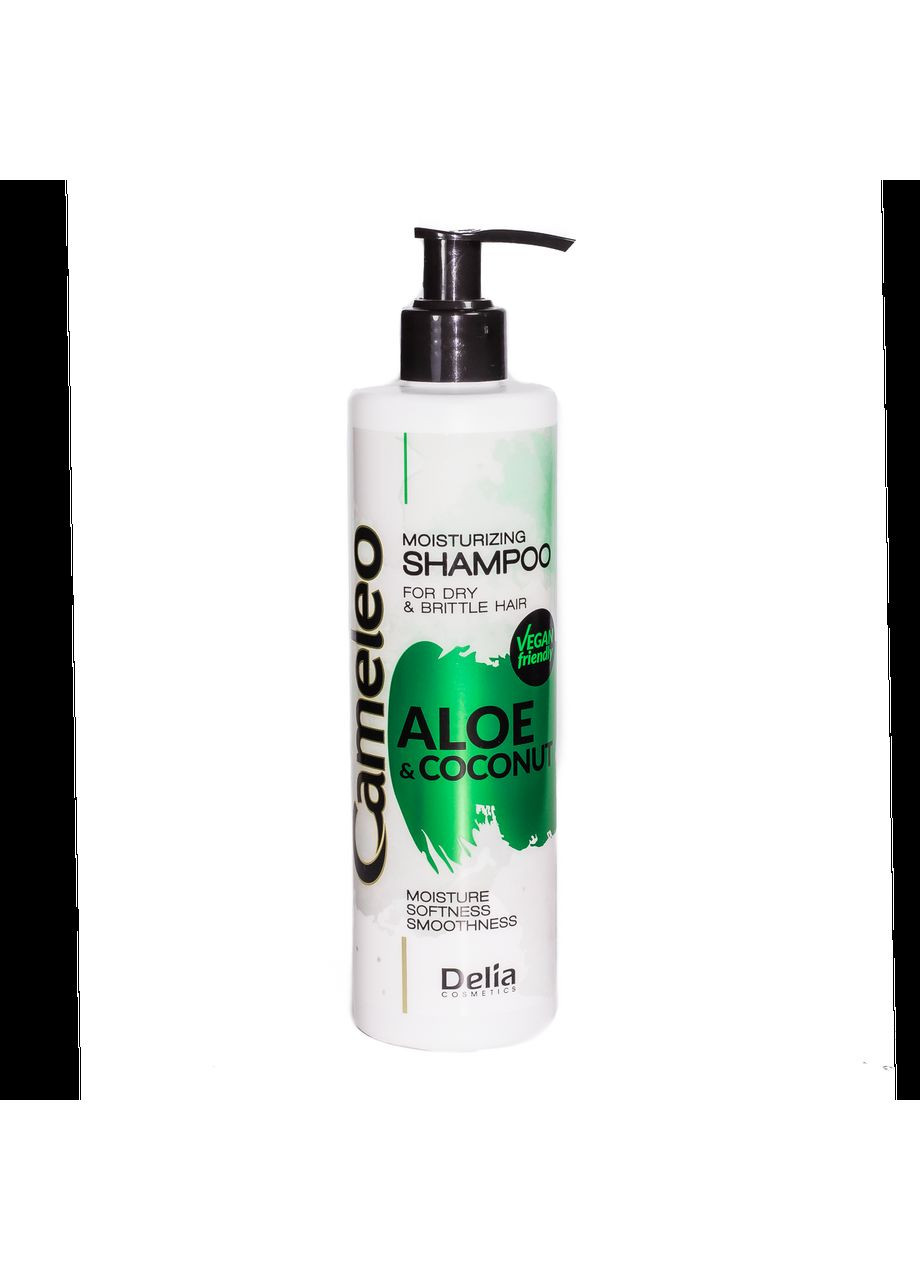 Шампунь для волос Cameleo Aloe & Coconut Shampoo увлажняющий 250 мл Delia Cosmetics (302722809)