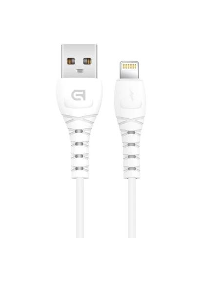 Дата кабель (ARM59534) ArmorStandart USB 2.0 AM to Lightning 1.0m AR16 3A white (401637511)