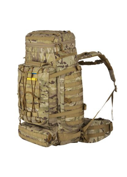Рюкзак туристический 90L, LargeCap, Molle, камуфляж (-TACTLARGBKP-90L-CP) 2E LargeCap, камуфляж, Molle, 90L (370016114)