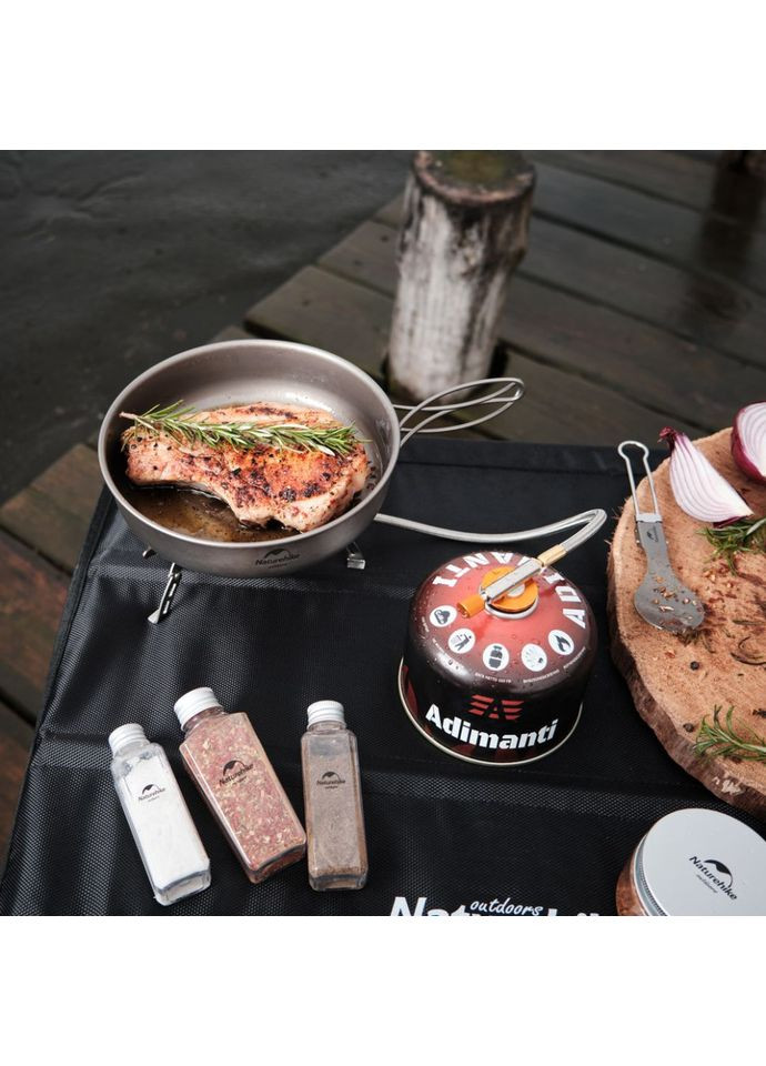 Набір Газовий пальник 73 + Газовий балон різьбовий Adimanti, 230гр BRS (368669569)
