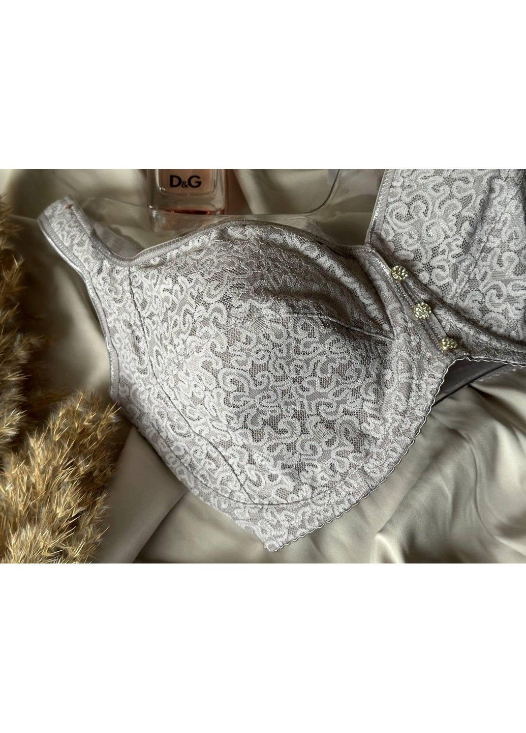 Сірий бюстгальтер без поролону сірий Lanny Mode