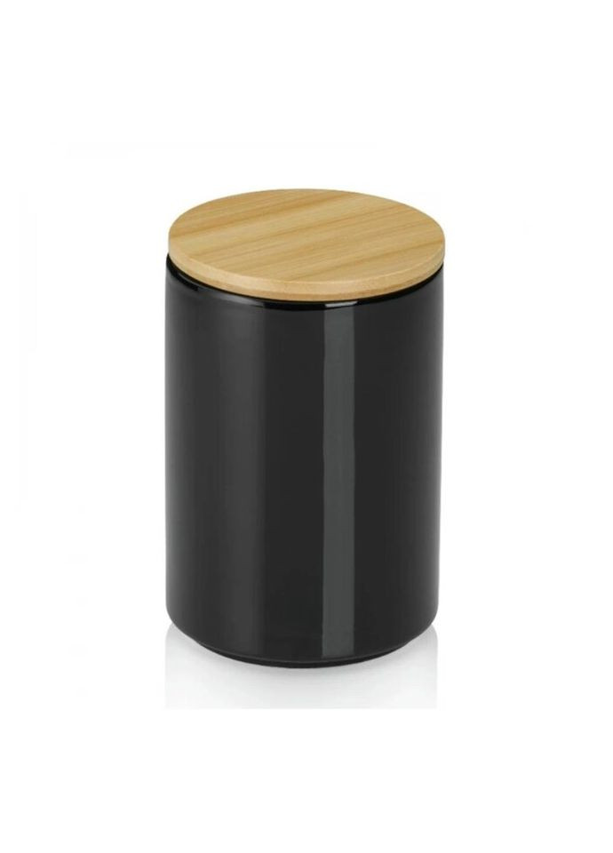 Банка для хранения Cady 15273 800 мл черная Kela (327609603)