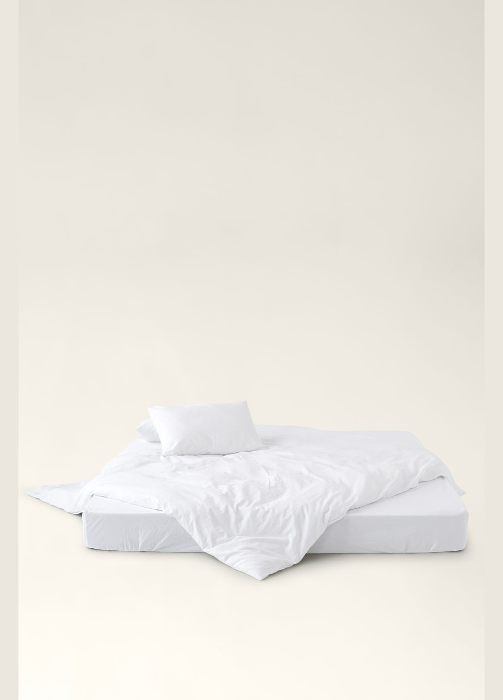 Постельное белье варенный хлопок двуспальное 180 х 215 см 3в1 наволочки, пододеяльник, простынь Beni Home (345641617)