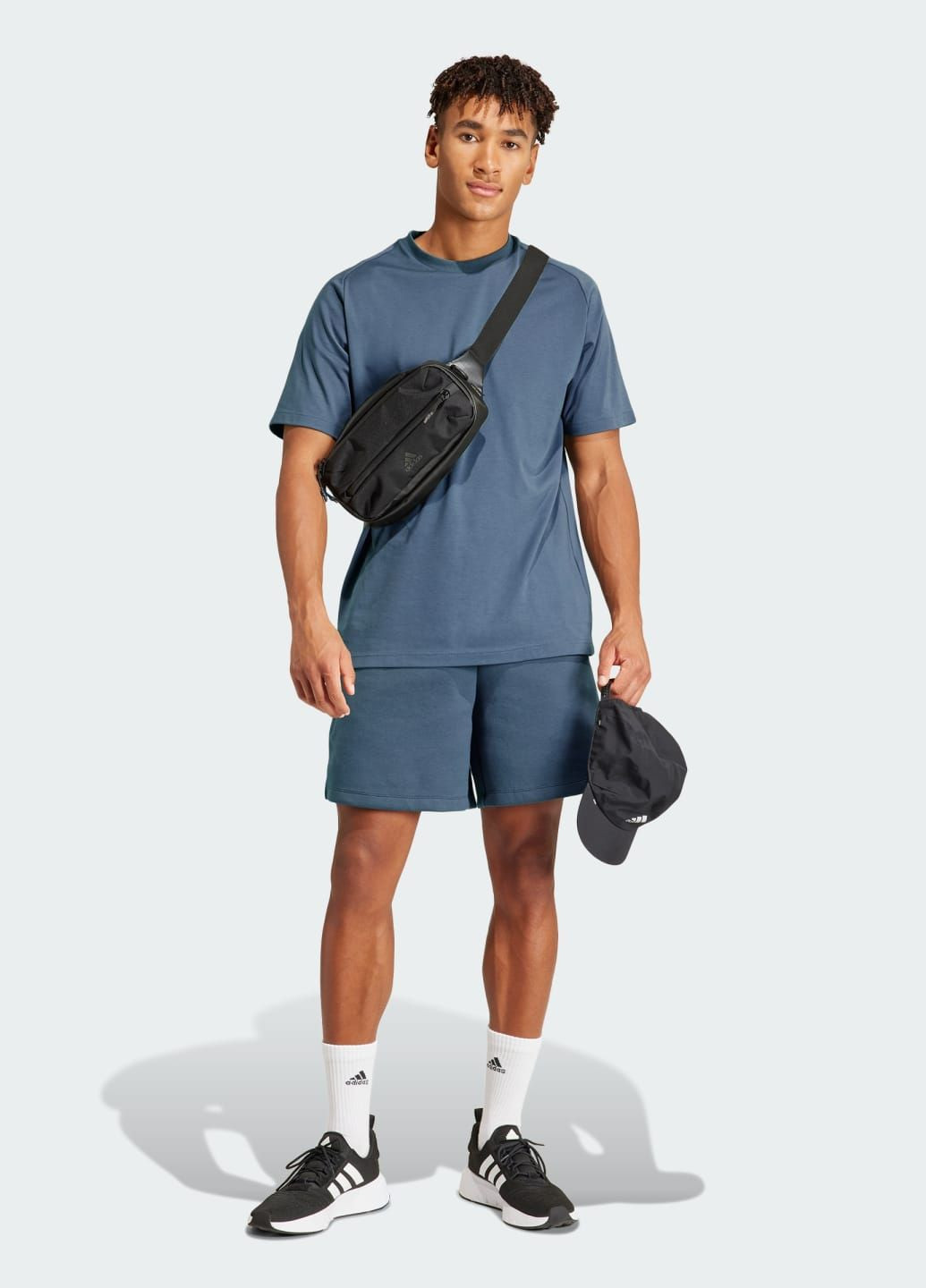 Сіра футболка z.n.e. adidas