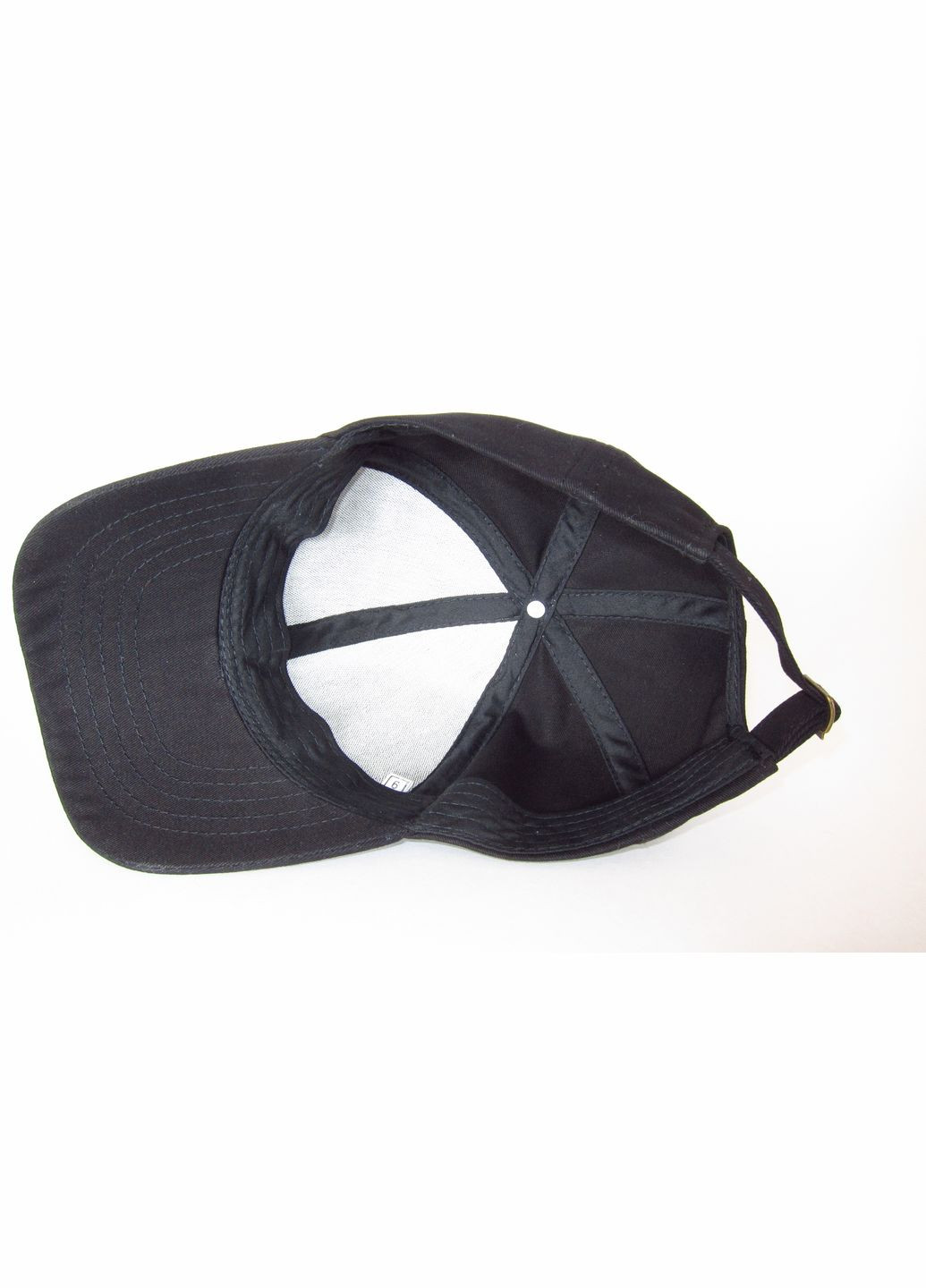 Кепка бейсболка коттонова чорна залізне лого 00345 No Brand кепка бейсболка (328908398)