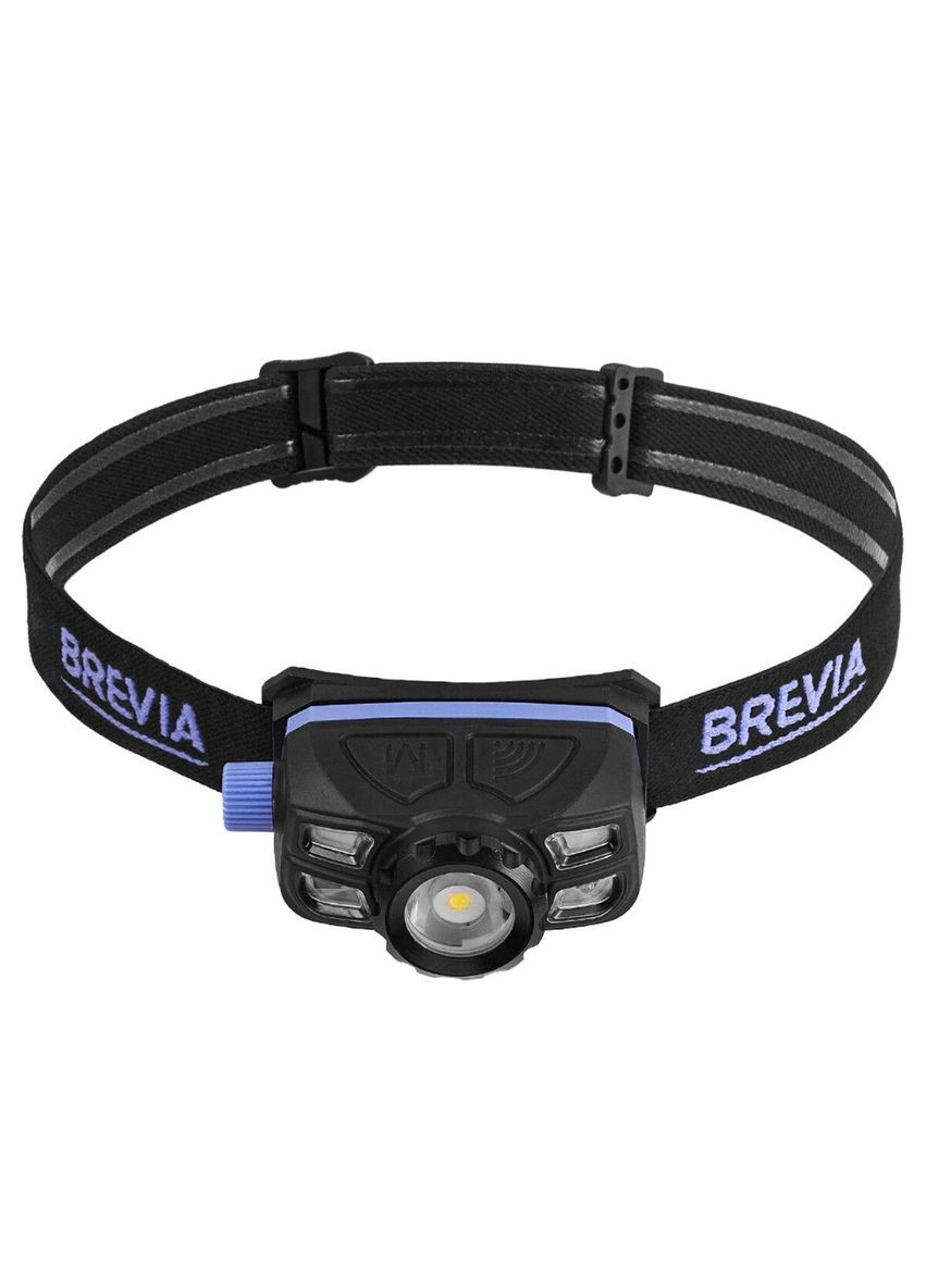 Налобний ліхтар із зумом 14150WZX1 400 Lm 5W LED 1400mAh Brevia (303575282)