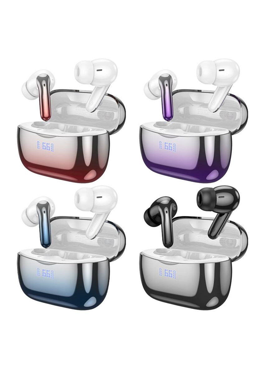 Бездротові навушники Shine true wireless ANC+ENC Noise Reduction BT headset Red glaze Hoco EQ16 (340279573)