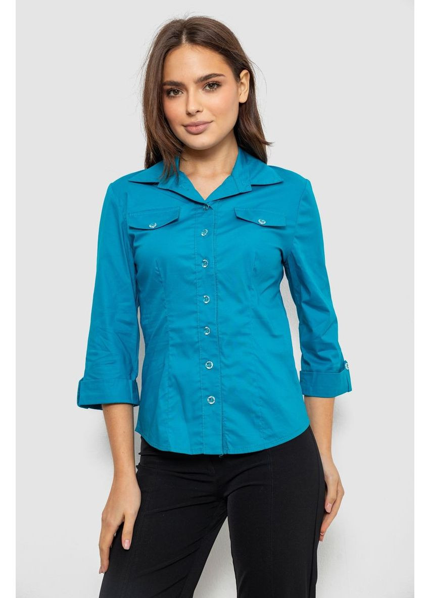 Сорочка жіноча однотонна,, 230R068-7 Ager (365726203)