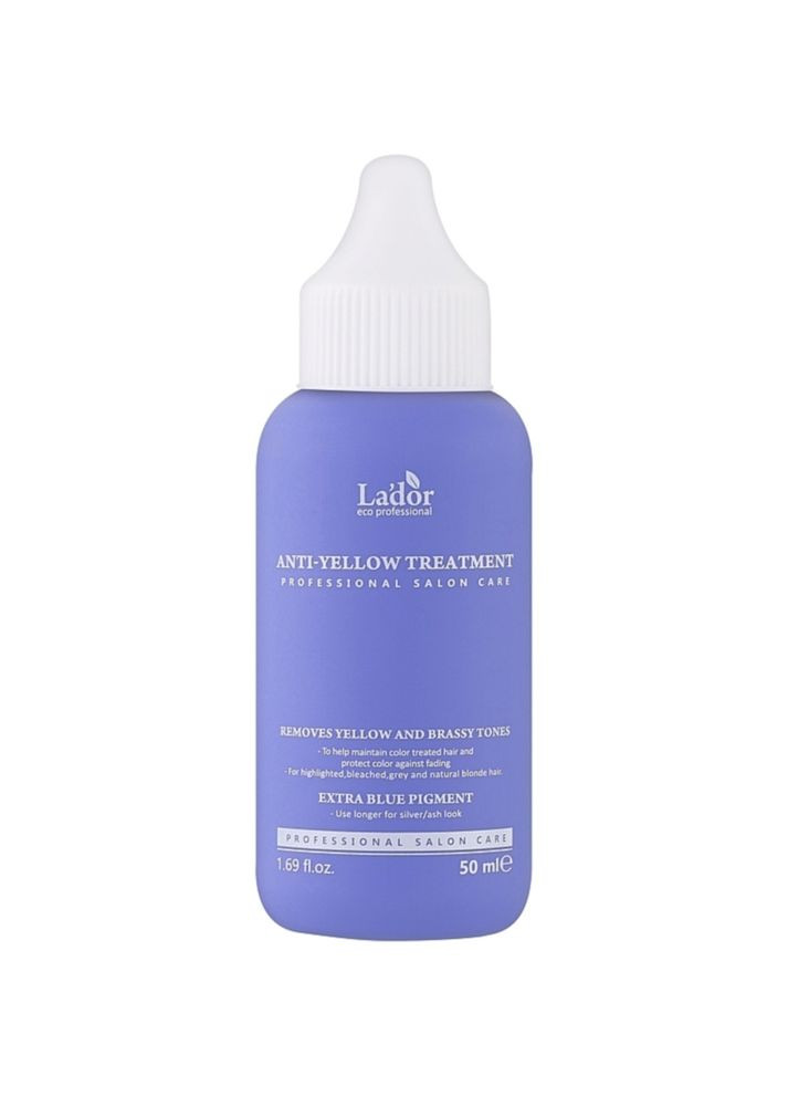 Маска против желтизны волос Lador Anti-Yellow Treatment 50 мл (8809789632905) La'dor (349754387)