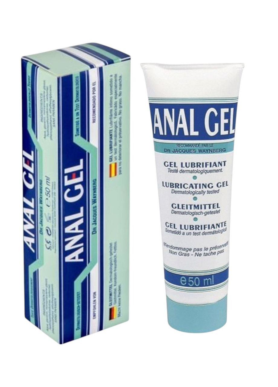 Анальний гель лубрикант на водній основі "Anal Gel" 50 мл Lubrix (314706987)