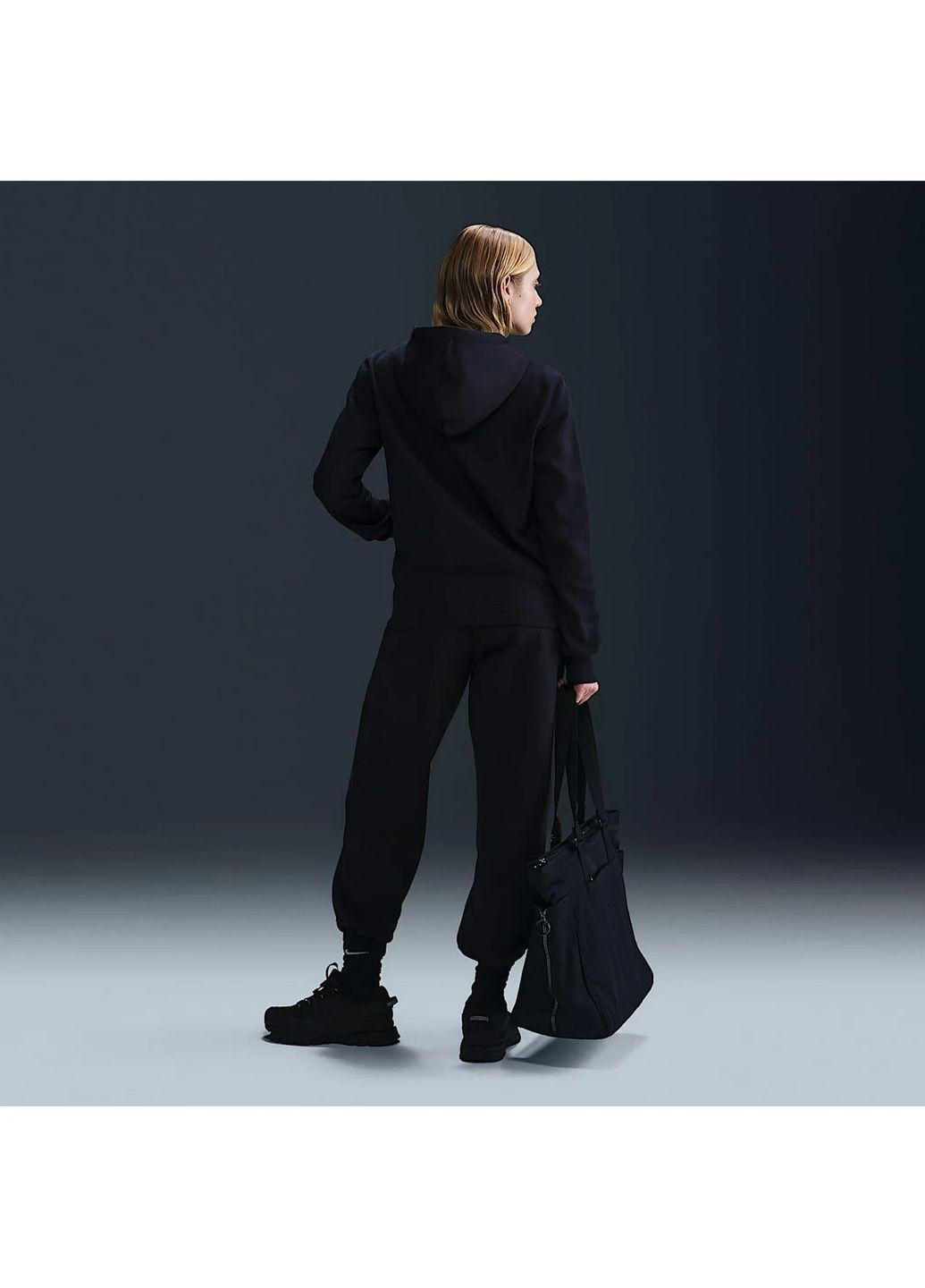 Толстовка жіноча Sportswear Phoenix Fleece Black Nike (365963414)