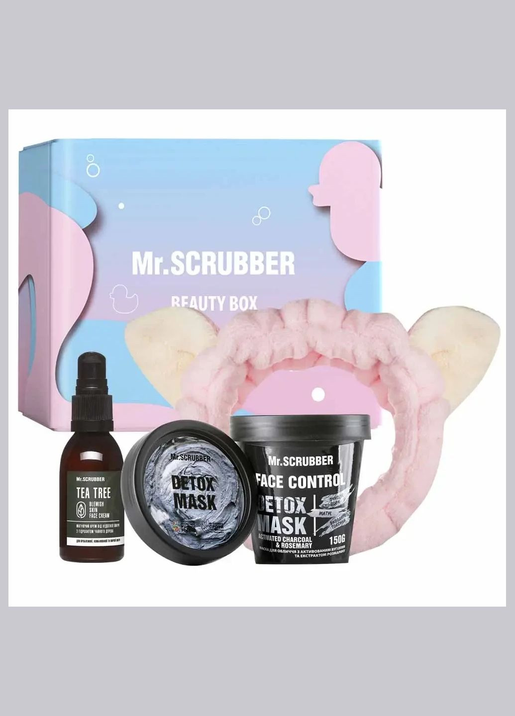 Подарунковий набір Pure & Detox Mr.SCRUBBER Mr. Scrubber (292736773)
