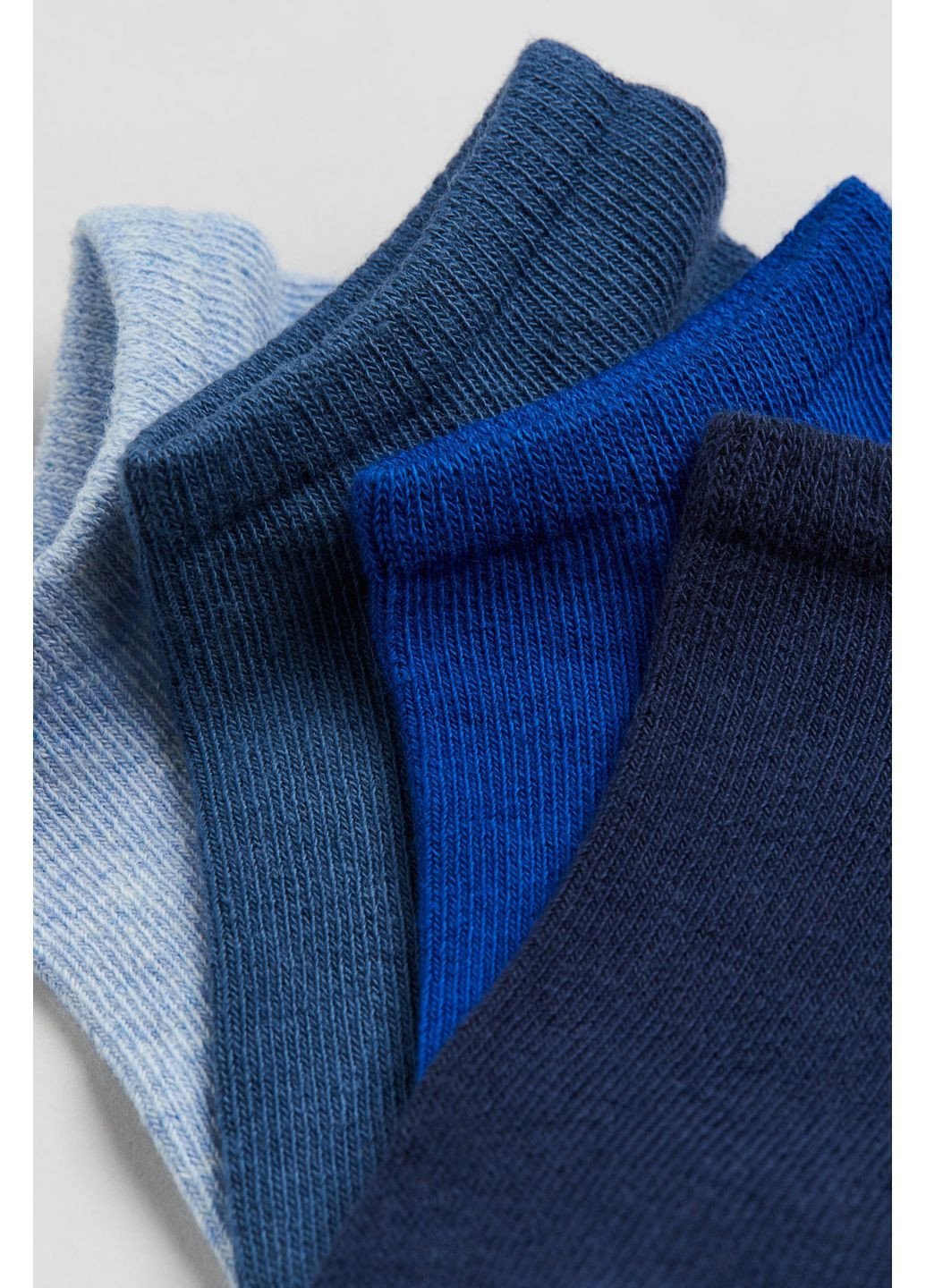 Комбіновані шкарпетки (10 пар) H&M однотонні всесезон (368970140)