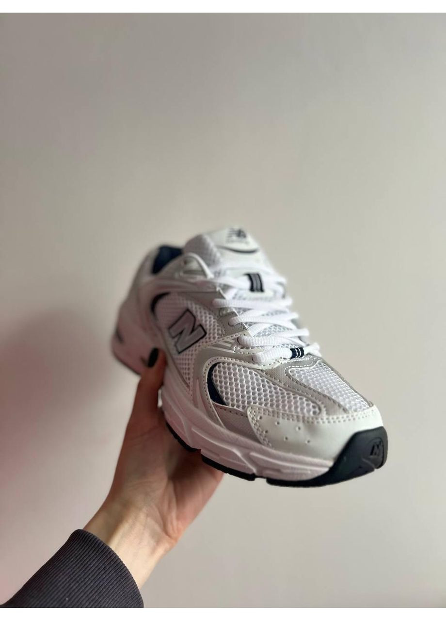 КРОСІВКИ ЖІНОЧІ NEW BALANCE 530 SILVER WHITE V3 НЬЮ БЕЛАНС 530 No Brand білі демісезони (367171032)