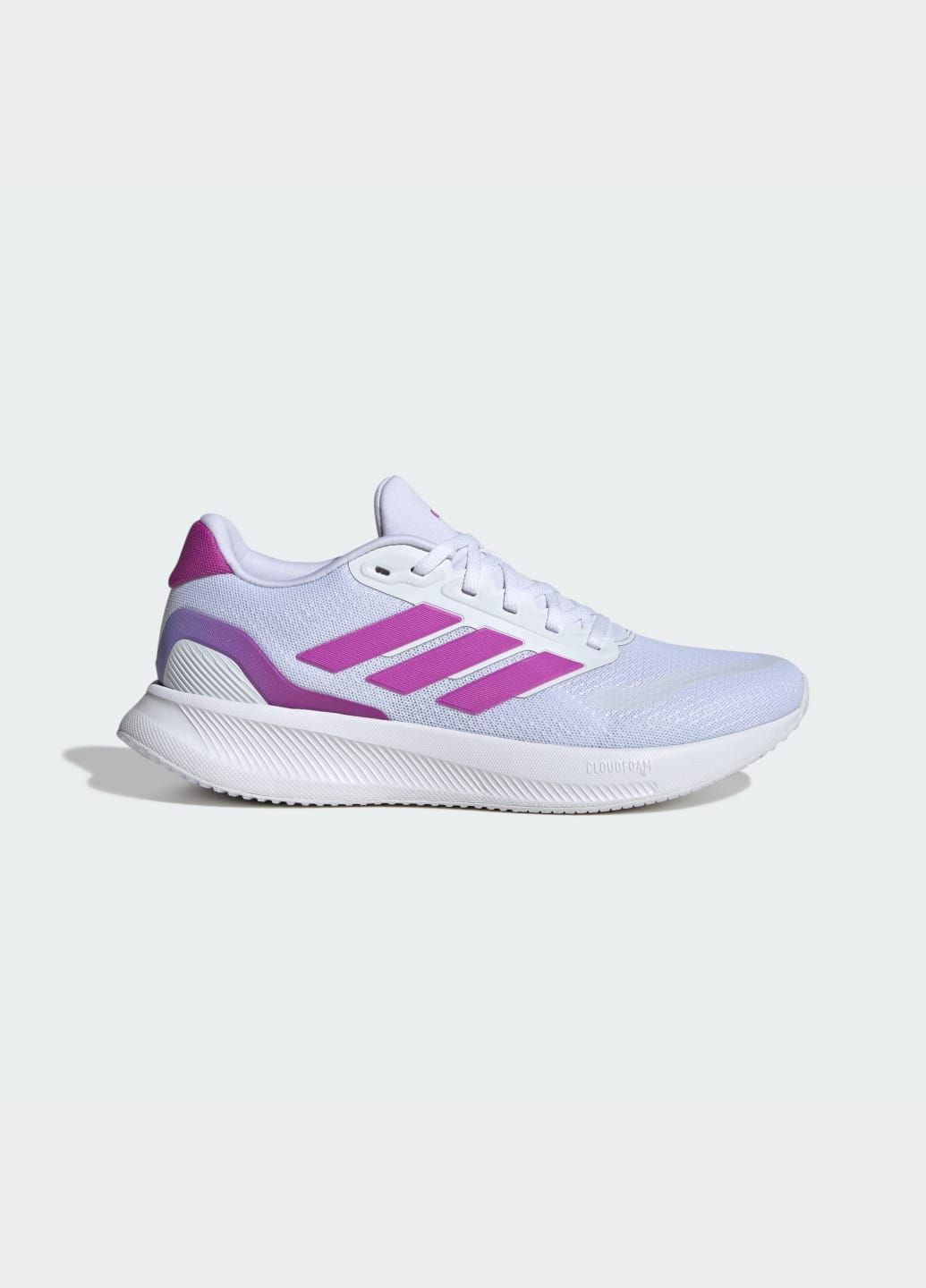 Кросівки для бігу Runfalcon 5 adidas білі всесезони (342394751)