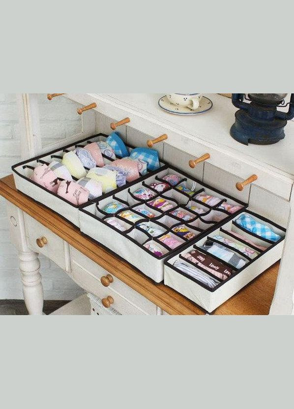 Набор Органайзеров для белья 4 шт. No Brand (306554685)