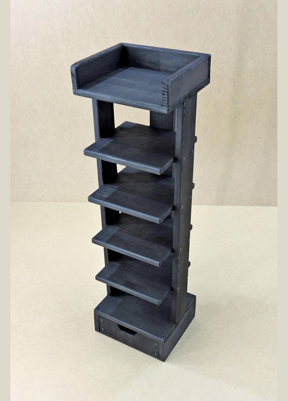 Полиця для взуття з дерева Бувре 6 венге (ПДО-601912) No Brand (327846588)