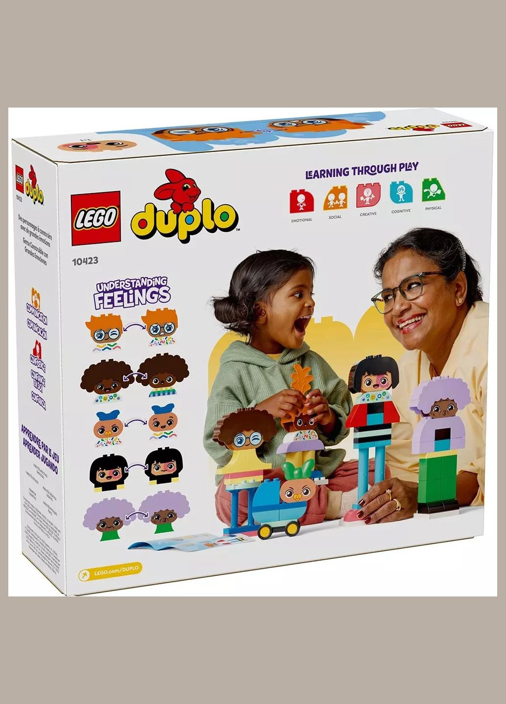 Конструктор Duplo Конструктор людей із сильними емоціями (10423) Lego (333253205)