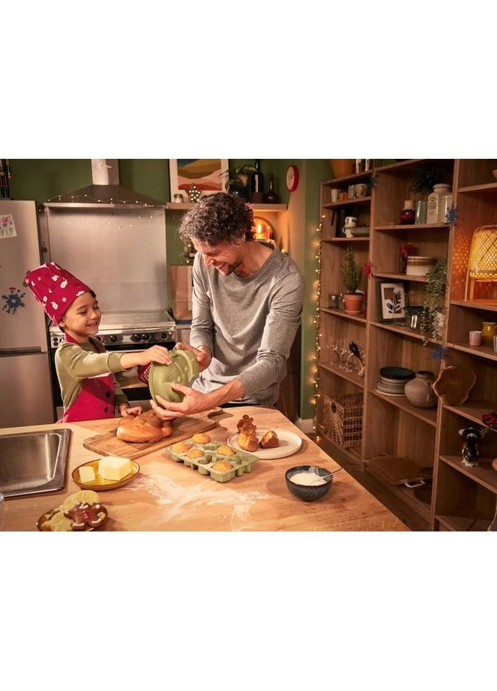 Силиконовая форма для выпечки новогодних кексов форма для кексов и печенья 8 шт. Livarno home (369653661)