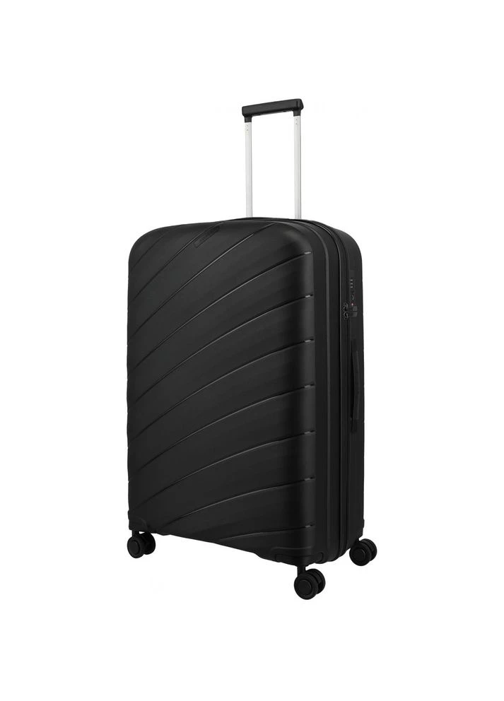 Чемодан на 4 колесах Burano Black L 108 л TL077349-01 Travelite (393110454)