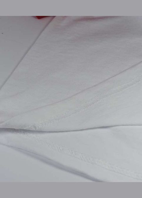 Комбинированная футболка мужская valueweight baseball белый с алым (0610260wml) с коротким рукавом Fruit of the Loom