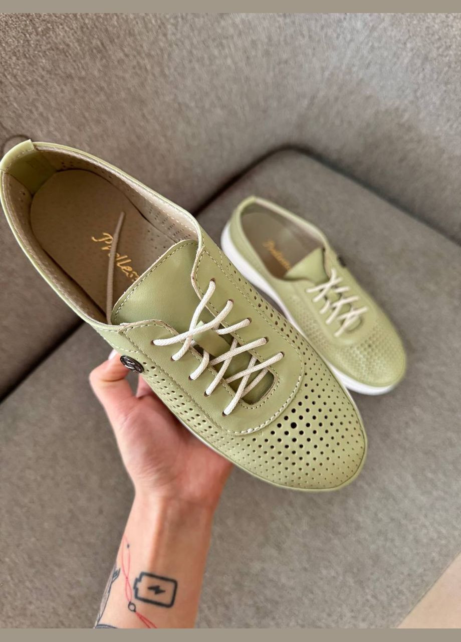 Оливкові кеди жіночі Prellesta