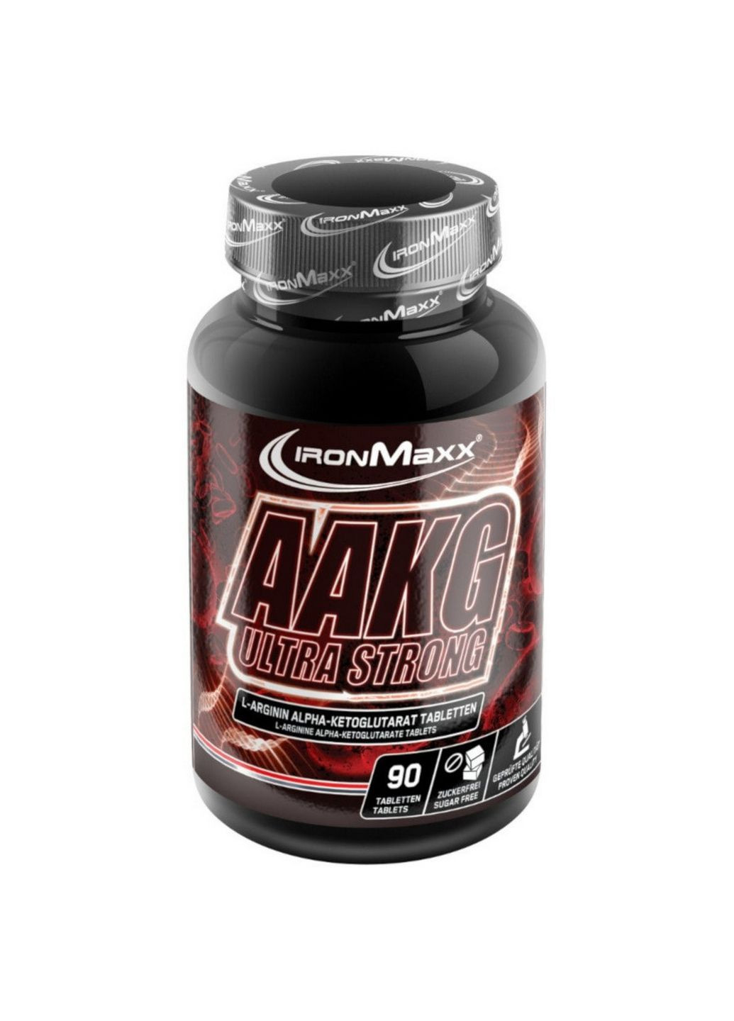 Амінокислота AAKG Ultra Strong, 90 таблеток Ironmaxx (293339182)