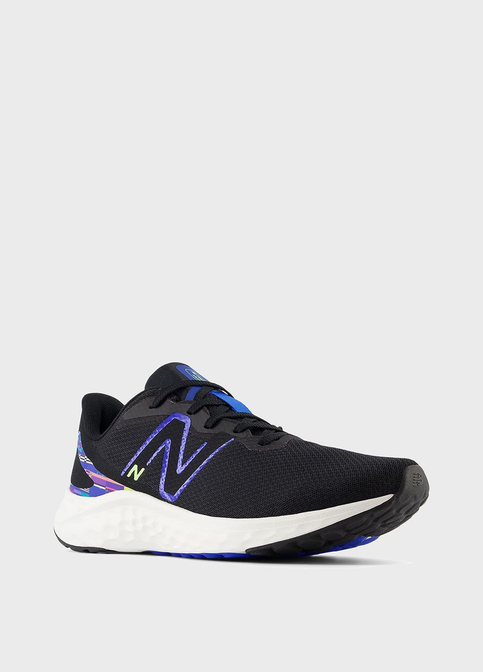 Цветные демисезонные мужские кроссовки для бега ff arishi v4 черный фиолетовый New Balance