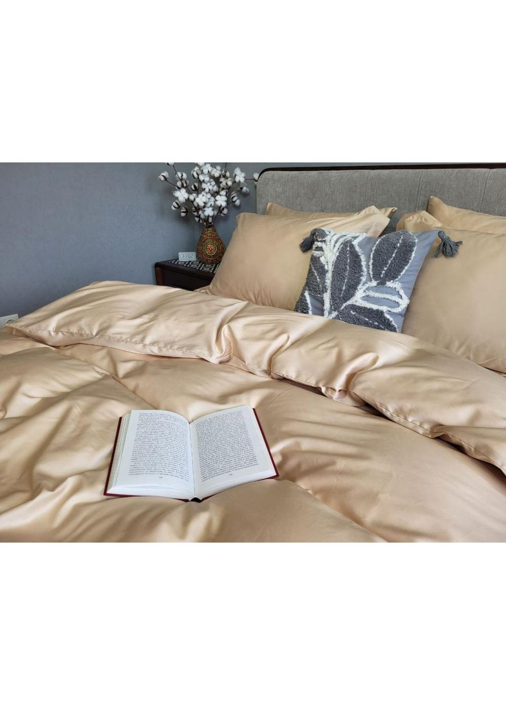 Постельное белье (169), сатин PREMIUM Двухспальный размер, наволочки 70/70 No Brand (364219410)