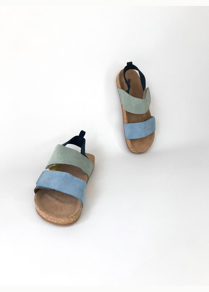 Голубые детские сандалии 27 г 16.5 см голубой артикул б166 H&M