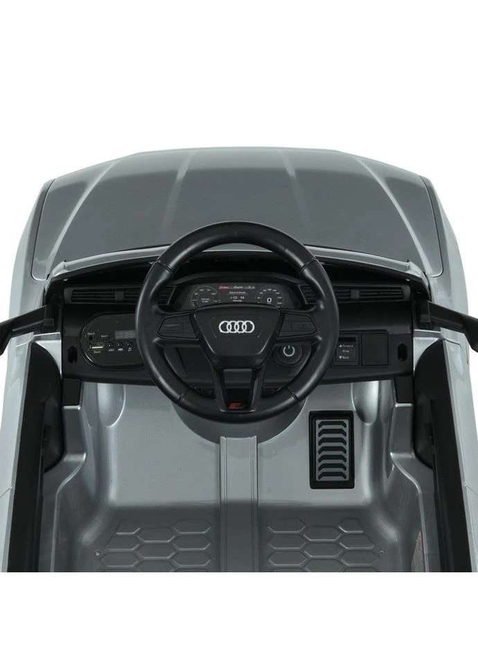 Дитячий електромобіль автомобіль Audi 12 В двомісний до 30 кг Різнокольоровий Bambi (402506145)