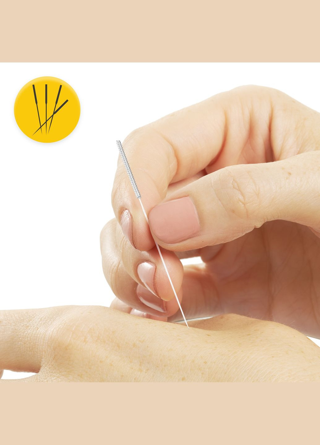 Голки акупунктурні 0.3 х 40 мм з направляючою 100 шт () 4FIZJO P-5907739318978 (279580424)