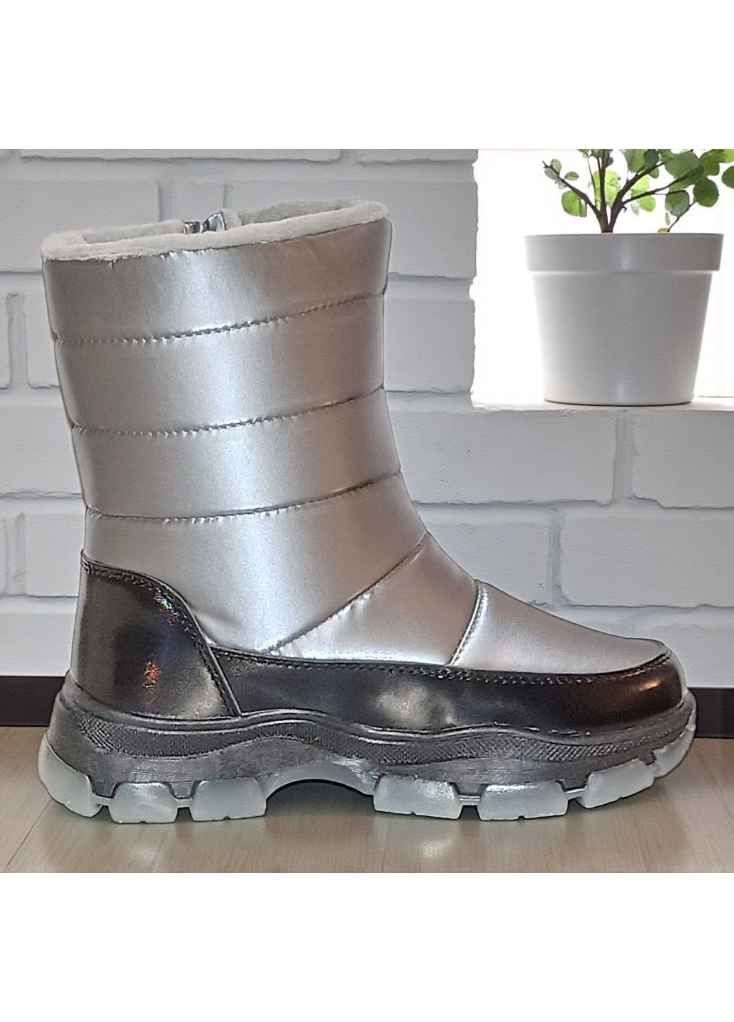 Зимові дутики на вовні овчині термочеревики для дівчини підлітка Вістеп Weestep (367811479)