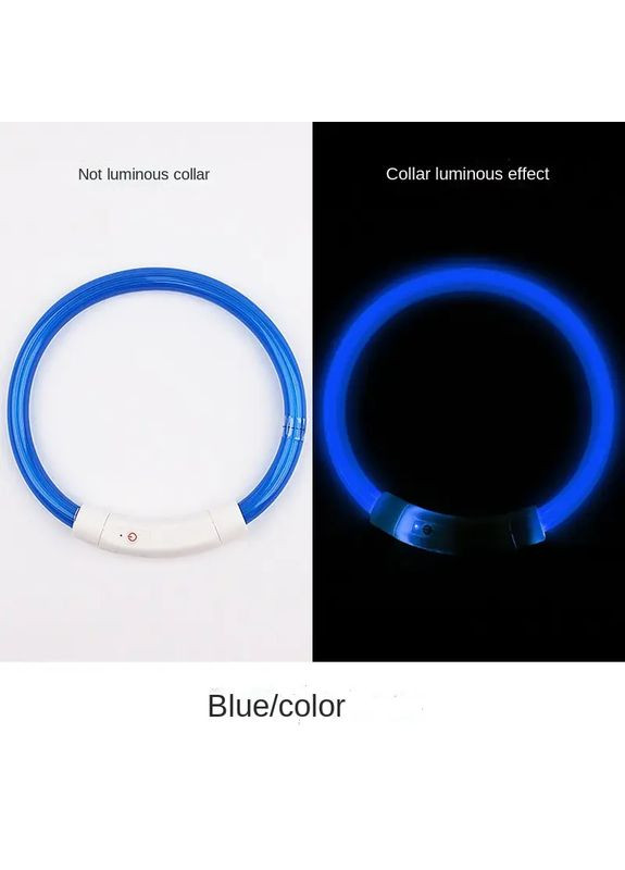 Ошейник светодиодный для собак Ошейник для светящихся животных 50 см Willson (364873937)