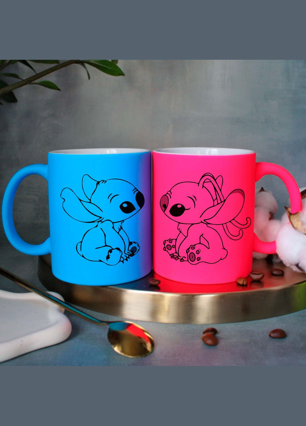 Парні чашки Ліло і Стіч No Brand (319719916)