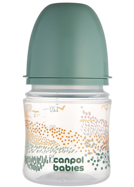Бутылочка антиколиковая Easystart MOUNTAINS 35/242_gre 120 мл Canpol Babies (316019968)