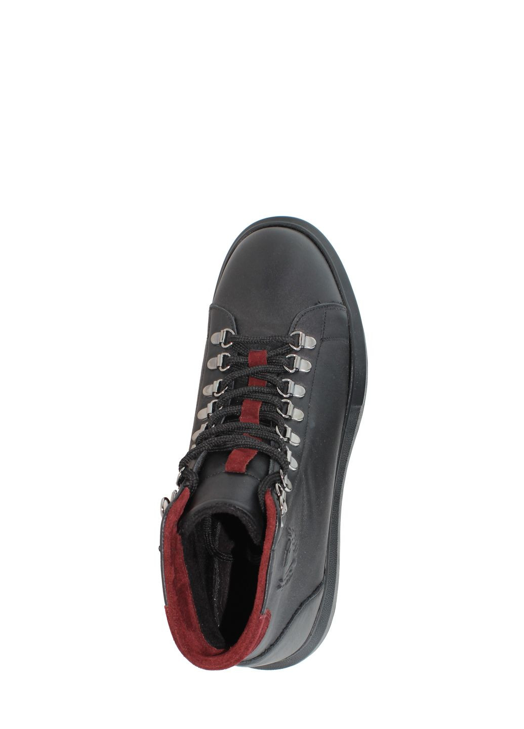 Черные осенние ботинки g6162.01 черный Goover