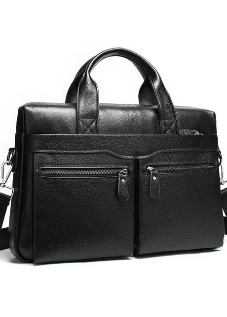 Чоловіча сумка для ноутбука й документів чорна SK N76955 Tiding Bag (341309435)