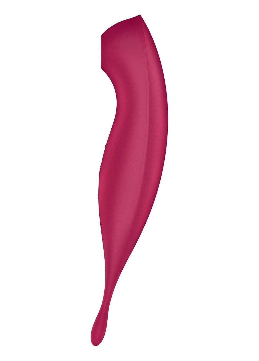 Смарт-вібратор для клітора з вакуумною стимуляцією Twirling Pro+ dark red Satisfyer (298350195)