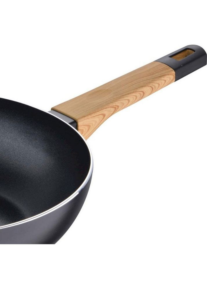 Сковорода Вок Earth black, 28 см (BG-34627-BK) Bergner (316516827)